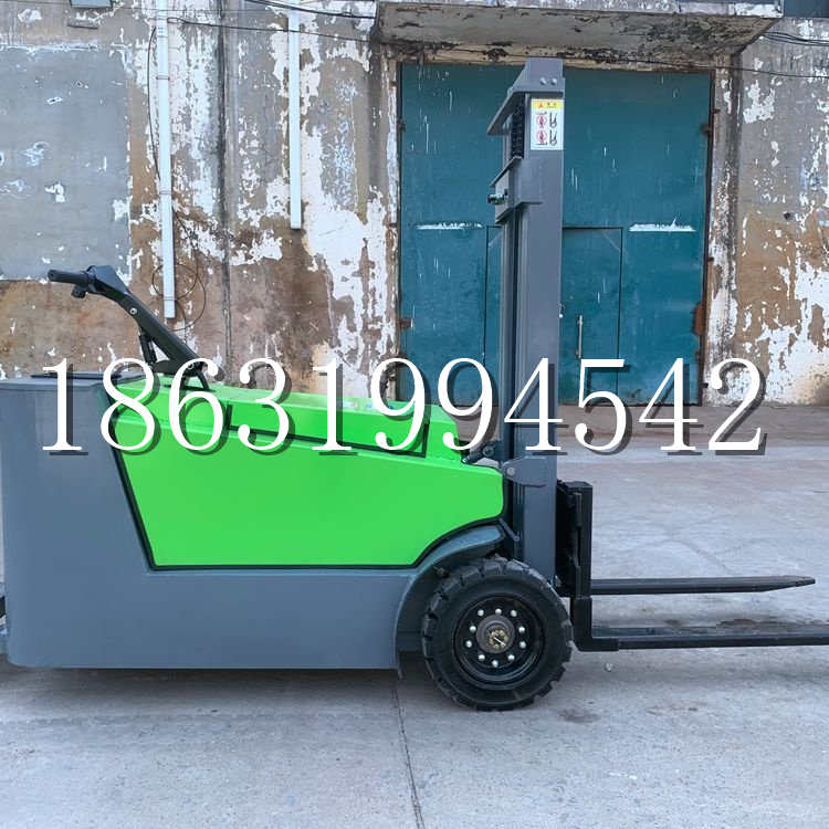环县小型电动叉车1吨2吨步行站驾式电瓶堆高充电装卸车液压升降车铲车